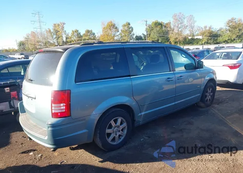 2008 Chrysler Town & Country Touring из США, поврежденный, VIN 2A8HR54P38R836196